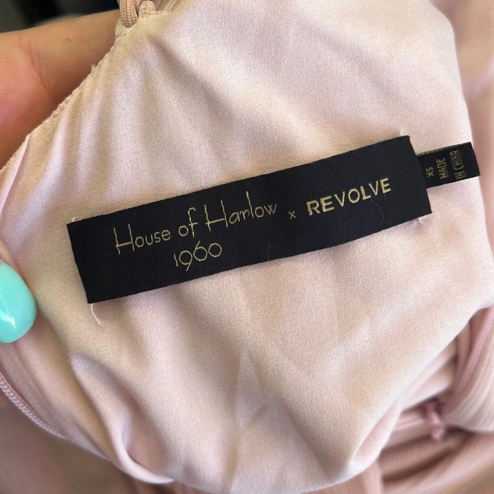 House of Harlow 1960 REVOLVE Heidi Maxi Rose Pink - Picture 6 of 6
